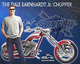 Autographed 2007 Dale Earnhardt Jr. #8 Budweiser Racing Orange County Chopper... - £71.18 GBP