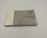 2004 Nissan Altima Owners Manual Handbook OEM K03B38005 - £21.17 GBP