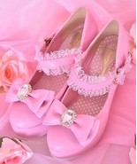 MA*RS x Princess Melody Pink Shoes in Gyaru Style, Size S - $7,595.55 MXN