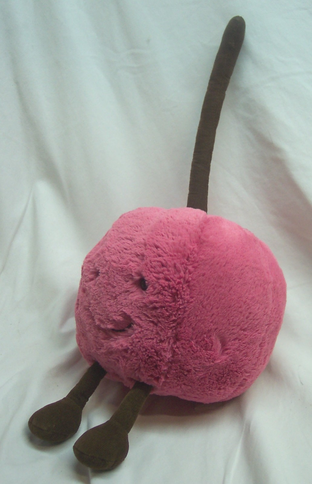 Jellycat Amuseables VERY SOFT HAPPY CHERRY FRUIT 17" Plush STUFFED ANIMAL Toy Item image 2