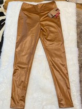 ShoSho Stretch Ruched Back Butt Legging Pants Caramel Size Small Pants - £14.94 GBP