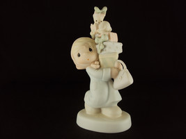 Precious Moments, E-2374, Bundles Of Joy, Cedar Tree Mark, No Box, 1982 - £27.93 GBP