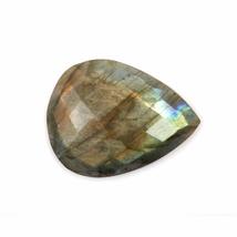 86.55 Carats TCW 100% Natural Beautiful Labradolite Pear Cabochon Gem by DVG - £19.37 GBP
