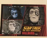 Star Trek The Next Generation Villains Trading Card #79 Crosis - $1.97