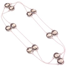 Alexandrite Faceted Handmade Black Friday Gift Necklace Jewelry 36" SA 5991 - £4.78 GBP