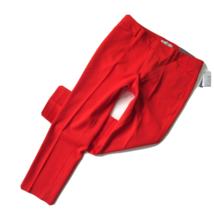 NWT GAP Slim Cropped in Bright Red (orange) Stretch Crop Ankle Pants 0 - $18.81