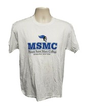 Mount Saint Mary College Newburgh New York Adult Medium White TShirt - £11.84 GBP