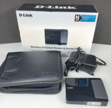 Wireless Router D-Link N 300 DAP 1350 Wireless N Pocket Router And Acces... - £13.33 GBP