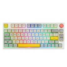 Th80 Pro 75% Hot Swap Rgb 2.4Ghz/Bluetooth 5.0/Wired Mechanical Keyboard With Md - £122.59 GBP