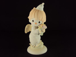 Precious Moments Figurine 109584, Happiness Divine, Flower Mark, 1987 - £31.43 GBP