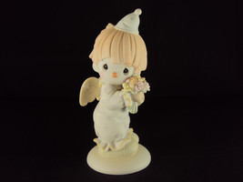 Precious Moments Figurine 109584, Happiness Divine, Flower Mark, 1987 - £31.41 GBP