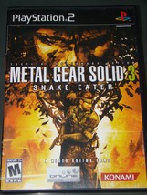 Playstation 2 - Metal Gear Solid 3 - Snake Eater (Complete With Manual) - $18.00