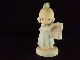 Precious Moments Figurine 261130, Have You Any Room For Jesus, Heart Mark, 1996 - £19.91 GBP