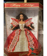 10th Anniversary HAPPY HOLIDAYS BARBIE DOLL SPECIAL EDITION GOLDEN BACKI... - £15.00 GBP