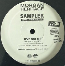 Morgan Heritage &quot;U&#39;ve Got Me&quot; 2004 Vinyl 12&quot; Promo Reggae ~Rare~ Htf *Sealed* - £10.72 GBP