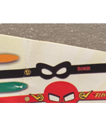 1 DC Super Friends Polyester Kid&#39;s Masks (Robin) NEW xx1 - $256.63 MXN