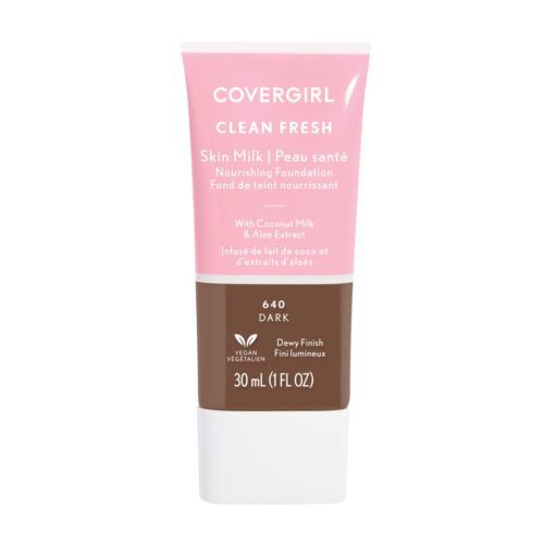 COVERGIRL, Clean Fresh Skin Milk Foundation, Dark, 1 Count - $8.54