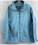 LL Bean Outdoor Outfitter Nylon Rain Windbreaker Jacket Blue Size Women’... - $672.58 MXN