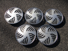Genuine lot of 5 1987 to 1989 Pontiac Bonneville 14 inch hubcaps wheel covers - £36.58 GBP