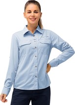 33,000Ft Women&#39;S Upf 50 Uv Sun Protection Shirt, Cool Quick Dry Long Sleeve - £35.63 GBP