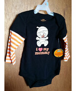 Fashion Holiday Baby Clothes 3M-6M Newborn I Love Mummy Black Halloween ... - €8,26 EUR
