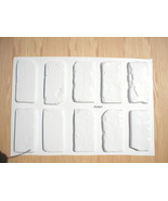 Antique Brick Veneer Molds (10) Make 100s of Brick Veneer Wall &amp; Floor T... - $747.09 MXN