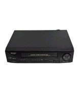 Sharp VC-A410U VHS 4-Head VCR Video Cassette Recorder - Tested (No Remote) - $34.58