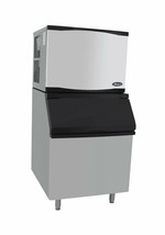 Atosa YR450AP 460 Lbs Half Cube Ice Machine With 395 Lbs Bin Air Cooled 30&quot; Wide - £3,191.82 GBP