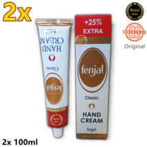 2x Fenjal Classic Hand Cream 100ml Silicone &amp; glycerine 80+20ml free كريم... - £19.75 GBP
