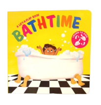 Learn to Sign Lift-a-Flap Board Book - New - Bathtime - $11.99