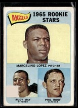 1965 Topps #537 Marcelino Lopez / Rudy May / Phil Roof RC VG-B106R1 - £31.13 GBP
