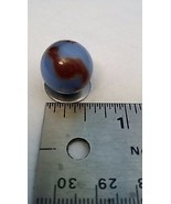 Spiderman Marble likely Peltier Blue and Oxblood swirl 10/16ths  Mint Wet - $8.00