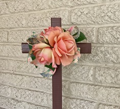 Cemetery, flowers for grave, grave decoration, cross for grave, memorial... - $25.00