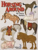 Horsing Around Applique Quilt Pattern Book -- Horse Quilts by Darcy Ashton - £19.66 GBP