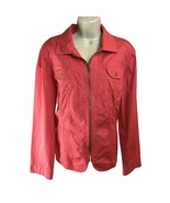 Womens Zip Up Jacket Pink Chicos 2 Lightweight  US Size L u - $35.99