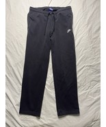 Nike Club Fleece Pants Mens XL Black Pocket Swoosh Sweatpants 804395-010 - $34.71 CAD