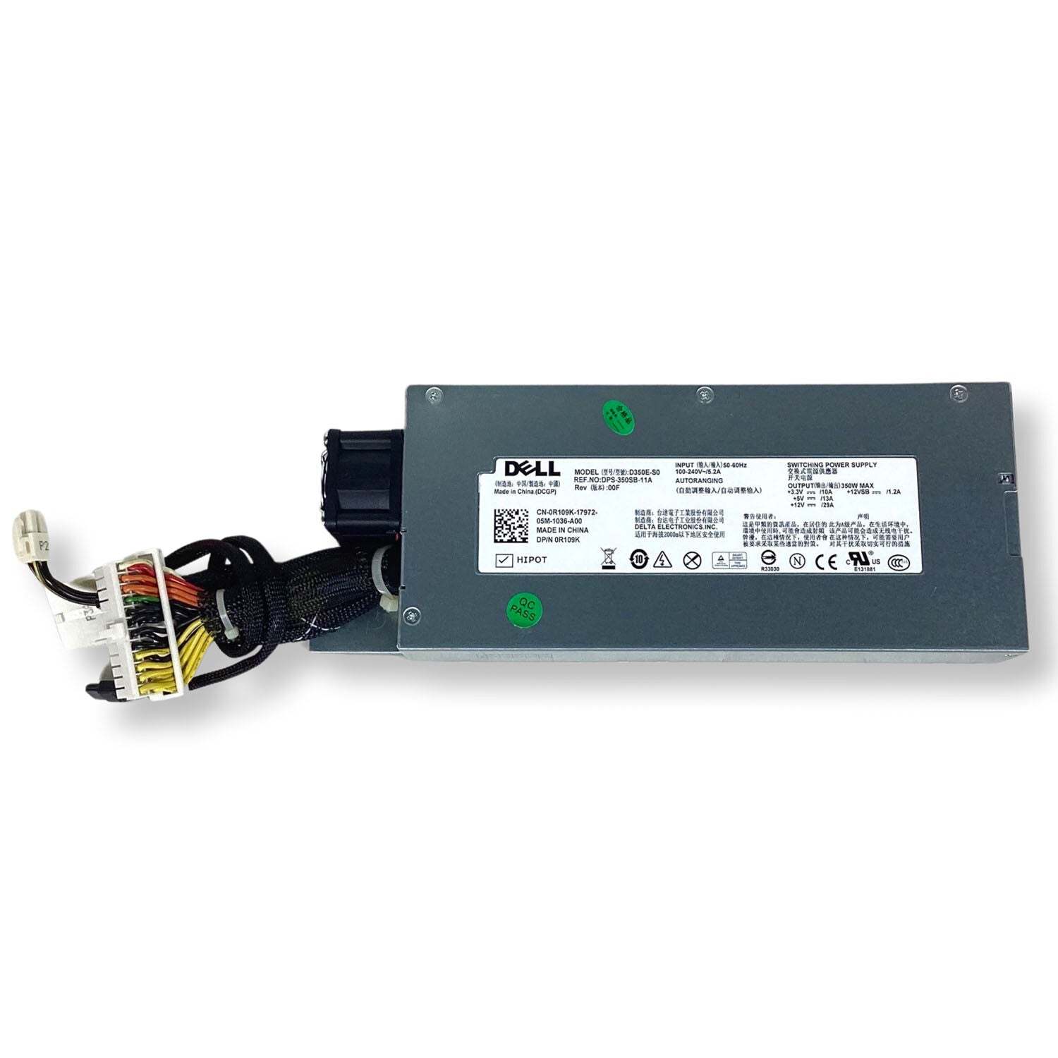 Lot 4 Dell PowerEdge R310 Server D350E-S0 350W Switching Power Supply PSU R109K Item image 6