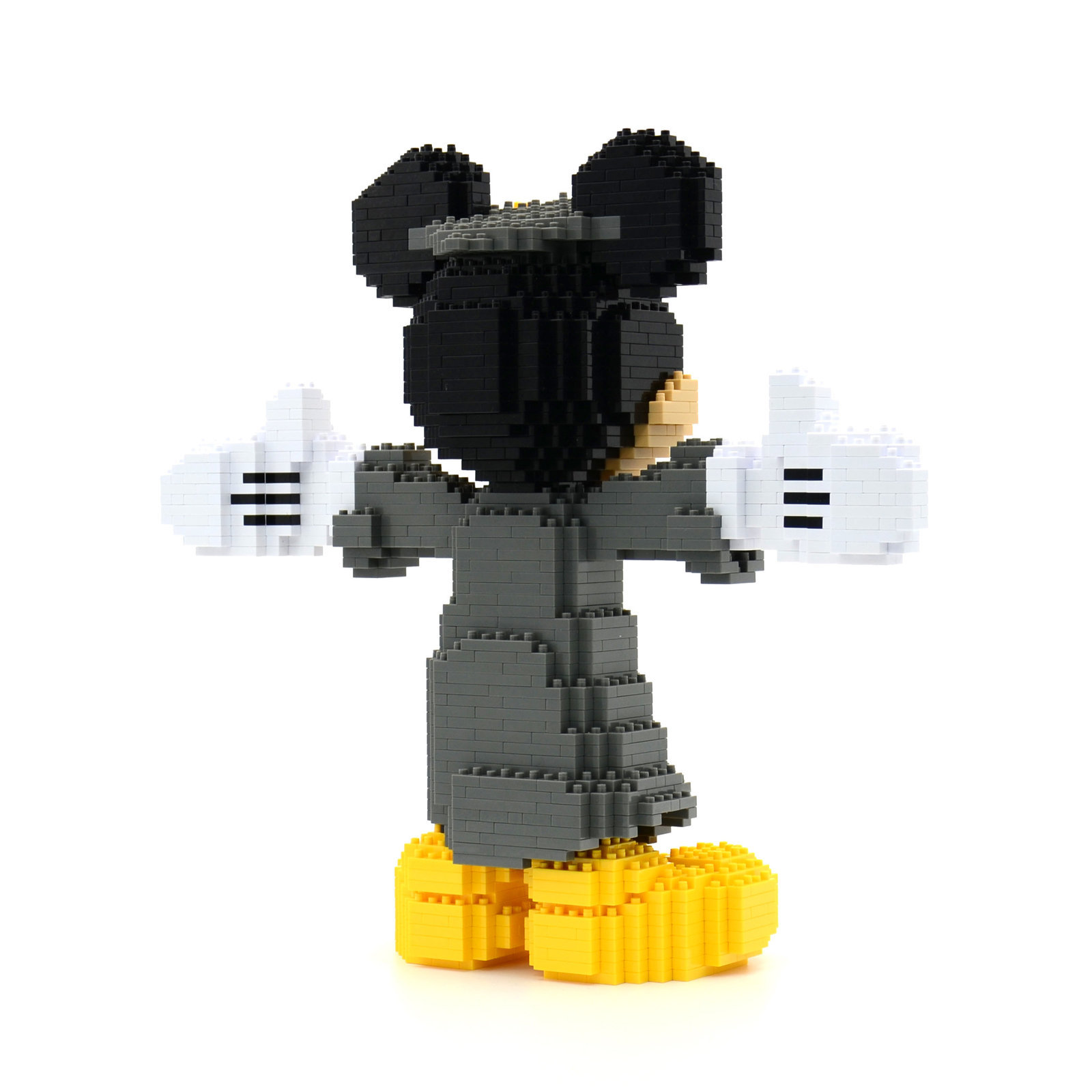 Mickey Mouse (Disney Classic) Brick Sculpture (JEKCA Lego Brick) DIY Kit Item image 2