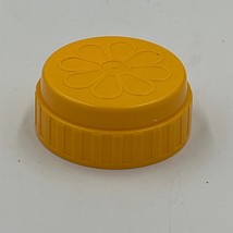 Vintage Playtex Bottle Drop Ins Cap Lid Nurser Replacement Piece Yellow - $12.99