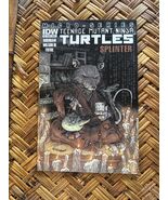 SPLINTER Teenage Mutant Ninja Turtles Microseries #5A IDW  combined  Fir... - $3.24