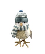 Weft Target Wondershop 2022 Featherly Friends Fabric Bird Winter Knit Sc... - £13.09 GBP