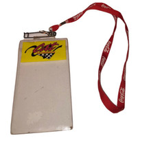 Cat Motorsports Ticket Holder &amp; Coca-Cola Lanyard - £6.99 GBP