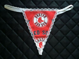 New Womens BOSTON RED SOX MLB Baseball Gstring Thong Lingerie Panties Underwear - £15.13 GBP