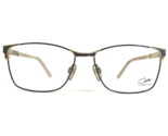 CAZAL Brille Rahmen MOD.1228 COL.003 Dunkelblau Gold Quadratisch 54-15-135 - £133.67 GBP