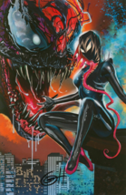 Greg Horn SIGNED Spiderman Marvel Comic Art Print ~ Carnage Gwenom Gwen Stacy - £23.40 GBP