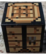 Minecraft Overworld Crafting Table Ore Block Cube-1.5" For 2.5" Action Figure - £1.05 GBP