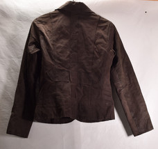 Ashley B Bernardo Womens Brown Genuine Leather Jacket S - £31.53 GBP