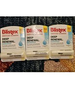 3 Pack Blistex Deep Renewal Lip Protectant, SPF 15 0.15 oz Each - $17.53 CAD