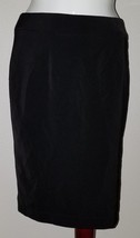 NWT ROMY Black Elena Skirt Size XS Short Above Knee Career Rear Slit - £10.49 GBP