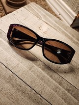 NICE SOLVARI ZAMORA1 CRYSTALS SVAROVSKI PURPLE TEAL AUTHENTIC SUNGLASSES... - $24.24